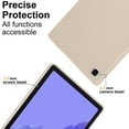 thumbnail image 6 of ELEHOLD Silicone Case For Samsung Tab A7 Lite 8.7 (2021) Heavy Duty Shockproof Cover, Slim&Lightweight, Soft Skin-Friendly, Anti-Scratch Protective Tablet Cover, Beige, 6 of 7