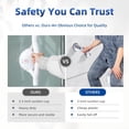 thumbnail image 3 of Upgraded Suction Grab Bars for Shower, 440lb Bathroom Safety Grab Bars for Bathtubs and Showers Heavy Duty, No Drilling Strong Suction Shower Handle for Seniors Elderly Disabled,Pregnant, 3 of 7