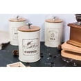 thumbnail image 2 of 3x Sugar Set with Lid Kitchen Storage Jar Food Container, 2 of 6