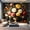 Color7, variant on Peel and Stick Wallpaper Canvas Modern Art Wall Mural Decor Self Adhesive and Removable 69in x 98in