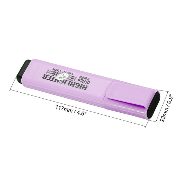 Uxcell Highlighter Pen Quick Dry Broad Tip Underline Writing