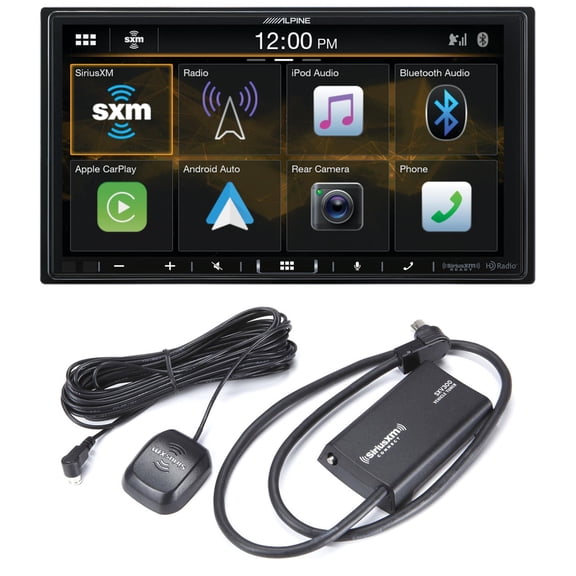 Alpine i407-WRA-JL Multimedia Receiver with SXV300v1 Satellite Radio Tuner Compatible With Gladiator (JT) 2020 