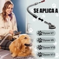 thumbnail image 4 of Cepillo Quita Pelo de Mascotas con Manguera y Adaptador Dyson V15 V12 V11 V10 V8 V7 Accesorios para, 4 of 7