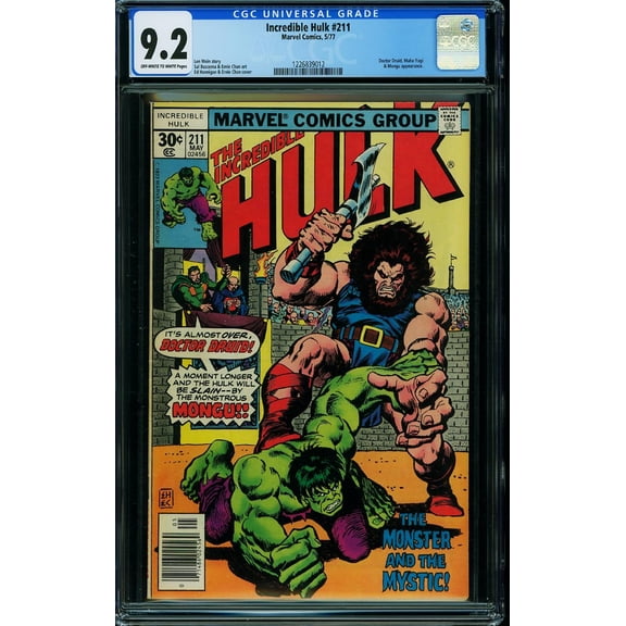 Incredible Hulk #211 - CGC 9.2 Comic Book