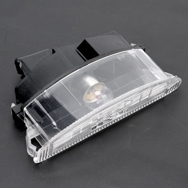Lámpara De Luz De La Matrícula Para Clio II 1998-2005 7700410754 Con Lente Transparente Alta Pureza Luminosa Fácil De Instalar