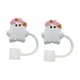 thumbnail image 2 of 2 piezas de adornos para pajitas, accesorios para vasos, reutilizables, regalo de Halloween, divertido para fiestas Guirnalda, 2 of 9