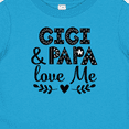 thumbnail image 4 of Inktastic Gigi and Papa Love Me Grandbaby Boys or Girls Baby T-Shirt, 4 of 5