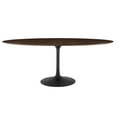 thumbnail image 2 of Lippa 78" Oval Wood Grain Dining Table, 2 of 7