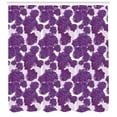 thumbnail image 3 of Ambesonne Victorian Shower Curtain, Allium Flower Petals, 69"Wx75"L, Purple White, 3 of 3