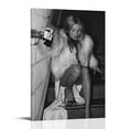 thumbnail image 2 of Kate Moss Painting Vintage Poster Picture Print Wall Art Poster Painting Canvas Posters Artworks Gift Room Aesthetic, 2 of 8