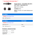 thumbnail image 2 of Oxygen Sensor - Compatible with 2015 - 2017, 2019 - 2020 Acura TLX 2016, 2 of 2