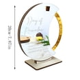 thumbnail image 3 of Countdown Wooden Ornaments Holiday Decoration Acrylic Holiday Party Rotatable Countdown Calendar, 3 of 3