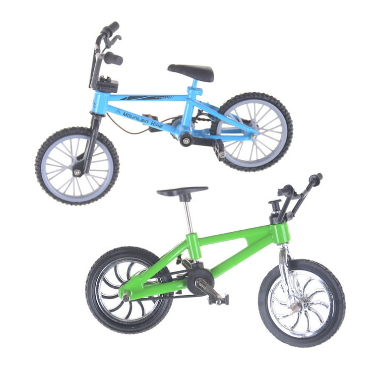  Grip and Tricks - Blue Finger BMX Freestyle with 2 Extra Toy  Bike Wheels and 1 Finger Bikes Tool - Pack 1 Finger Toy for Kids 6+ Years  Old : Toys & Games