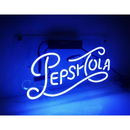 Queen Sense 14" Pepsis Cola Neon Sign Acrylic Man Cave Handmade Neon Light 114PCSBA