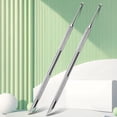 thumbnail image 2 of Double Ended Nail Cuticle Pusher Tool Stainless Steel Manicure Set for Exfoliating Dead Skin and Cuticle Care for Fingernails and Toenails, 2 of 10
