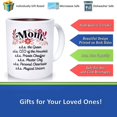 thumbnail image 3 of Personalized Mom Mug, Mother's Day Gift, Mom Gift, Mom Coffee Mug, Mother's Day Mug, Funny Mom Mug, Cool Mom Mug, Gift For Mom, Mom Birthday Gift, Mother's Day Gifts For Mom From Son, Kids, Gift For, 3 of 4