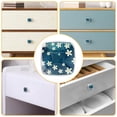 thumbnail image 5 of 4 Pieces Set Drawer Pulls Handle Square Wardrobe Cabinet Knobs with Stainless Steel Screws Furniture Kitchen Decor, 5 of 5