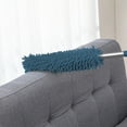 thumbnail image 6 of Extendable Dusting Wand with Washable Electrostatic Head, 37.4 Inches Maximum Length Flexible Duster for High Places, Ceiling, Blinds, Crevices, Bed Bottom, Reusable and Lightweight, 6 of 6