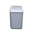 Bathroom Trash Can with Swing Lid 2.5 Gallon Plastic Mini Garbage Bin
