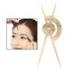 thumbnail image 5 of Calibrador de Cejas Shamjiam Flexible Reutilizable Acero Inoxidable Oro, 5 of 9