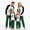 style 2, variant on NIPAXO Family Matching Christmas Pajamas Set Long Sleeve Raglan Top and Red Buffalo Plaid Pants Holiday Sleepwear for Dad Mom Kids