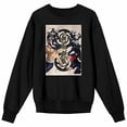 thumbnail image 2 of Jujutsu Kaisen Group Art Men's Black Long Sleeve Shirt-XX-Large, 2 of 3