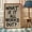 Stretched Canvas, variant on What If It All Works Out Retro Newspaper Print, Typography Poster, Affirmations Apartment Aesthetic, New York Newspaper Print, Y2K Poster