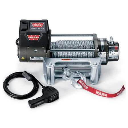 - WARN 26502 Electric Winch, 4-4/5HP, 12VDC