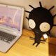 thumbnail image 3 of Moda Negro Suave Oscuro Animal De Peluche De Juguete Creativo Oscuro Muñeco De Peluche Para Dormir Para Niños Almohada Cojín Trasero Juguete Para Niños 20-40Cm Speravity FN007482-01, 3 of 6