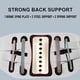 thumbnail image 3 of Medical Lumbar Back Support Belt Waist Support Brace Lumbar Support for Back Pain Relief Herniated Disc Sciatica Scoliosis, 3 of 5