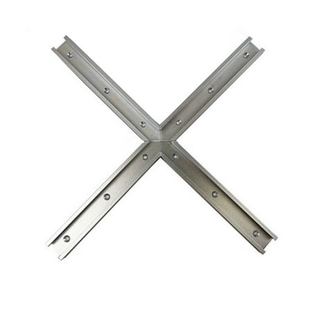 

T Track Connector T Track Intersection Kit Miter Track Jig Fixture Slot Connector for Router Table