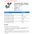 thumbnail image 2 of Front Sway Bar Link Kit - Compatible with 2013 - 2015 Subaru XV Crosstrek 2014, 2 of 2