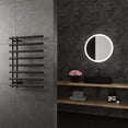 thumbnail image 1 of Paris Mirror Leto Chauffe-Serviettes 8 Bars Noir, 1 of 1