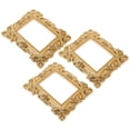 thumbnail image 2 of KAKOWELY 3 Pcs Cadres Photo Accessoires Cadres Photo Décoratifs en Résine Cadres Photo Rétro Décorations Maison, 3.94"X3.35"X0.39 Pouces, 2 of 5