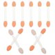 thumbnail image 5 of 100pcs Professional Double headed Eyeshadow Sponge Eyeshadow Sticks, 5 of 5