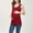 Red, variant on Maternity Tank Top Women's Sleeveless Summer Solid Round Neck Sexy Casual Tops Pregnancy Clothes Black S