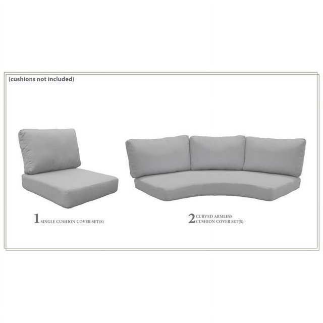 TK Classics Haut Dos de Couverture en Gris pour BARBADOS-06n