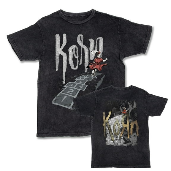 90s Korn Follow The Leader Vintage Washed T-Shirt – 90s Nu Metal Band Tee, Retro Rock Music Graphic Shirt, Grunge Streetwear, Concert Tour Outfit, Alternative Gift for Fans Large