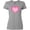 AC-Heather Grey, variant on Inktastic Pink Valentine Heart Women's T-Shirt
