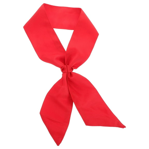 MUSEYA Chef Work Scarf Red Cotton 1Pack Hair Fixation Professional Design for Men and Women