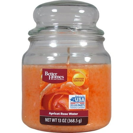 Better Homes and Gardens 13oz Apricot Rose Water Candle