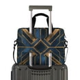 thumbnail image 2 of FORMRS 16" Laptop Bag Carrying Sleeve Case with Handle Travel Shoulder Briefcase, Elegant Geometric Pattern, 2 of 8