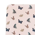 thumbnail image 3 of Kyte Baby Crib Sheet in Blush Butterfly, 3 of 4