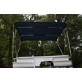 thumbnail image 5 of Vortex Royal Blue Pontoon/Deck Boat 4 Bow Bimini Top 8'Lx79-84"Wx54"H, Complete Kit, 5 of 6