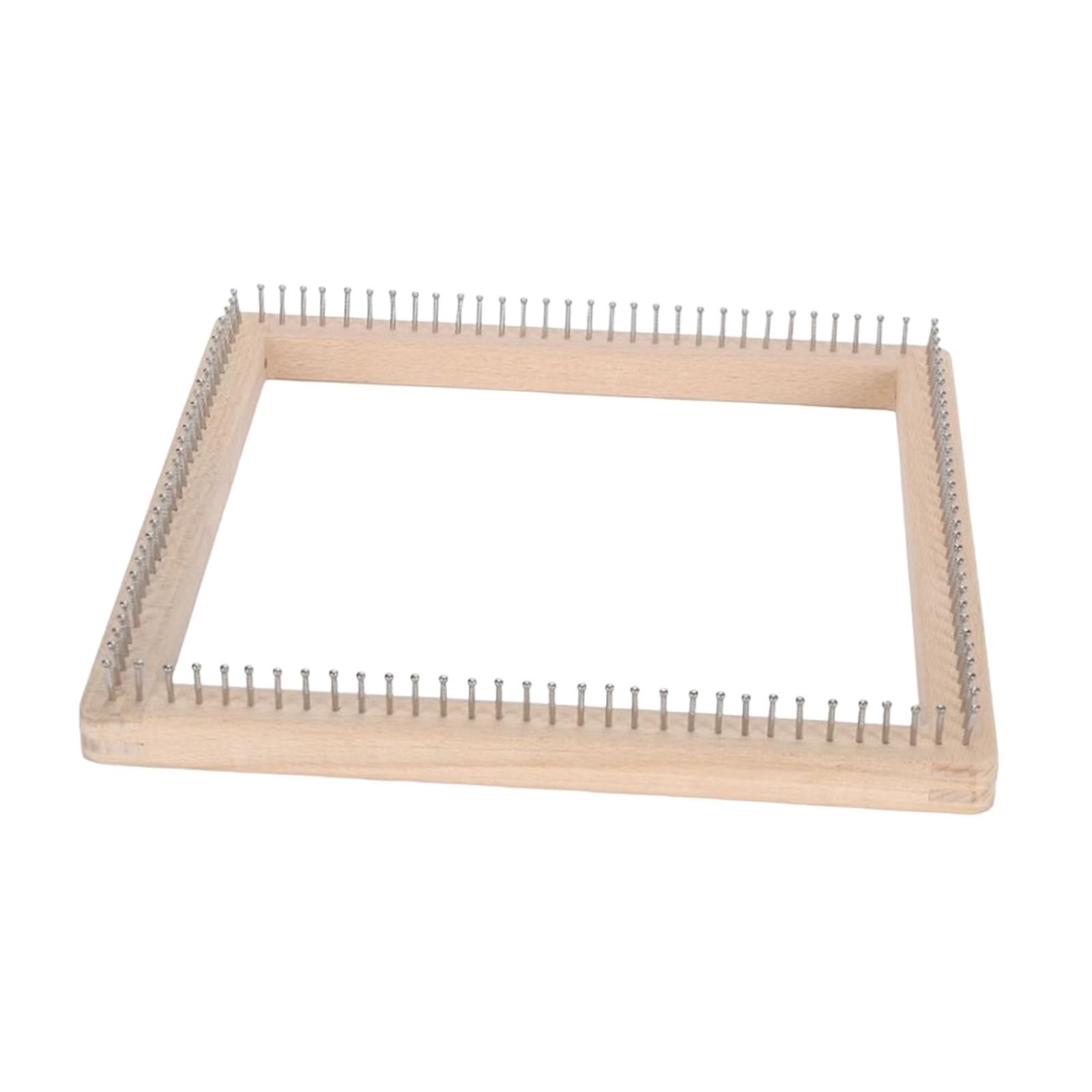 Wxqbjtam Knitting Board Knitting Loom DIY Craft Supplies Multifunctional DIY Supplies for 30cmx30cmx3.5cm
