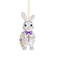 thumbnail image 1 of Easter Bunny Hanging Ornament – Delicate Rabbit Decor for Wall, Door & Shelf, Seasonal Celebration Theme, 1 of 5