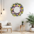 thumbnail image 5 of Scidweet Spring Wreath Decor, 18" Outdoor Artificial Wreaths for Front Door Outside Home Porch Easter Hoilday Party Decorations, 5 of 6