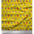 thumbnail image 1 of Soimoi Poly Georgette Fabric Swirls & Floral Artistic Fabric Prints by Yard 52 Inch Wide, 1 of 1