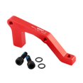 thumbnail image 1 of Colaxi Disc Brake Bracket, Bike Disc Adapter, Mountain Road Bikes R230 Disc Brake Systems Caliper Post Mount Adapter Replace Red, 1 of 8