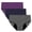 Gray, variant on Gpaecead Women's Period Underwear, High Absorbency Cotton Panties LeakProof Menstrual Underwear Womens 3pc 2XL Black